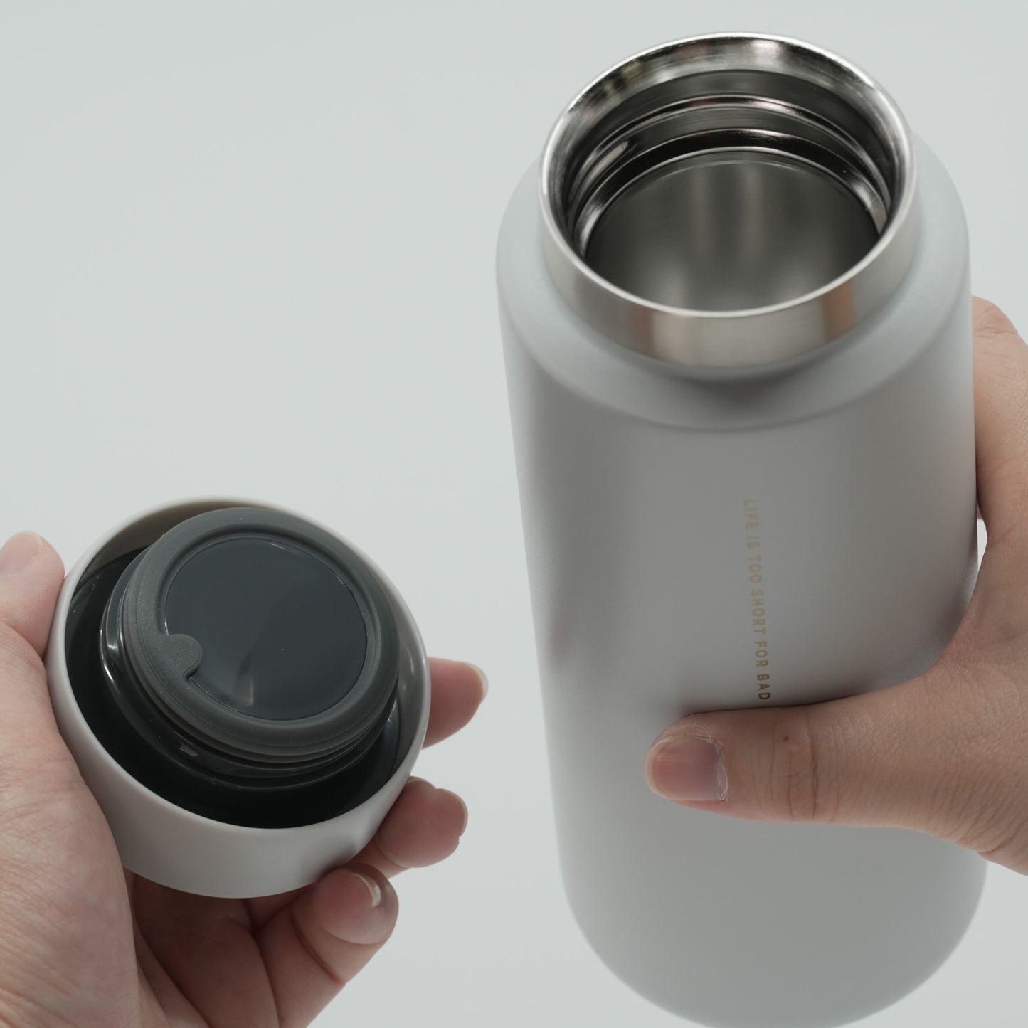 FWCFオリジナルボトル モク 500(真空ステンレス保温ボトル)