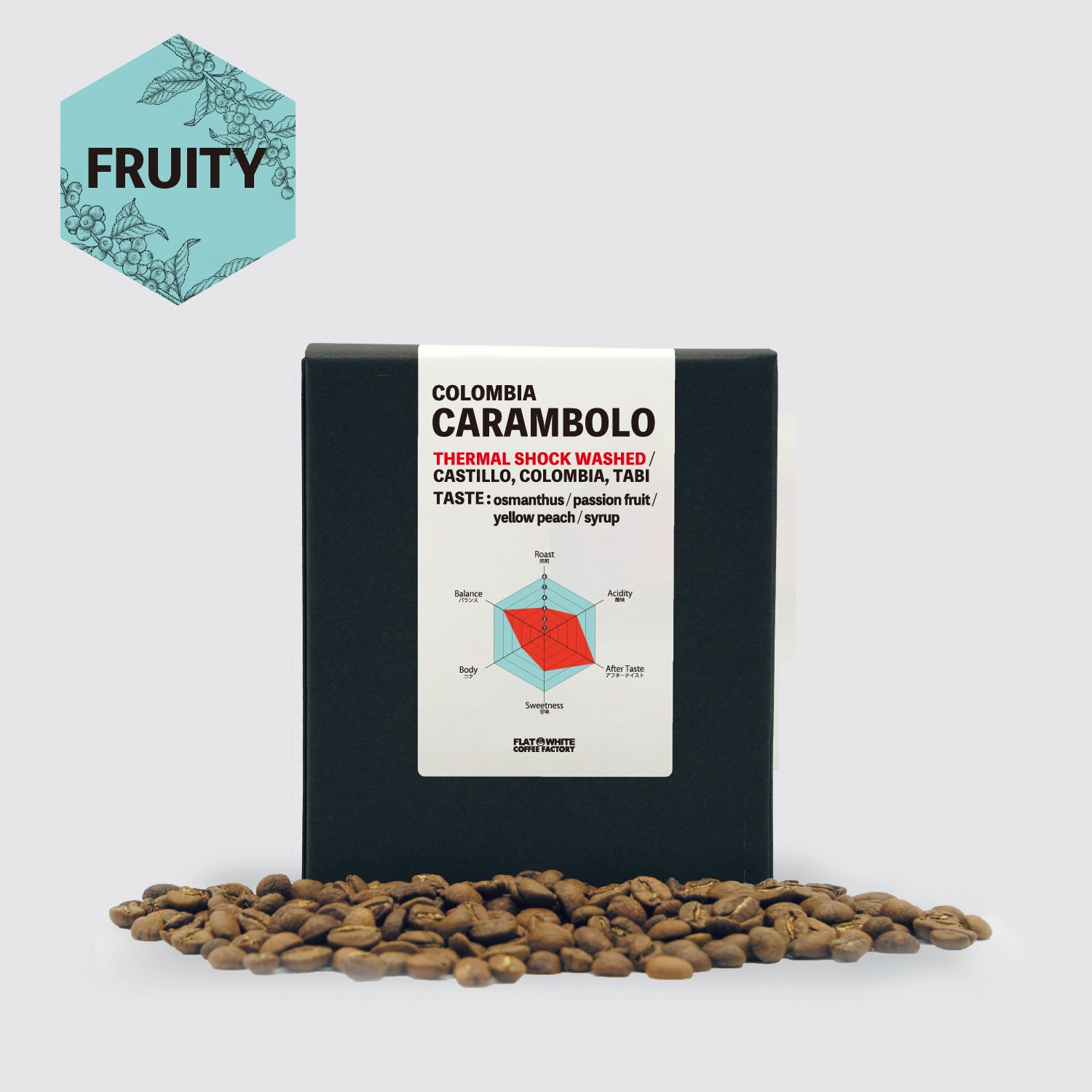 フルーティーコーヒー】コロンビア カランボロ サーマルショック