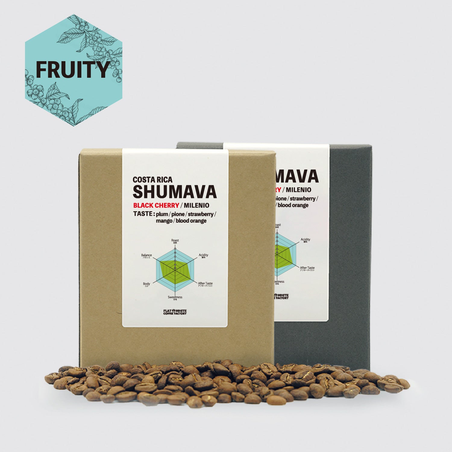 コスタリカ アルトマン農園 シュマバ ブラックチェリー｜FLATWHITE