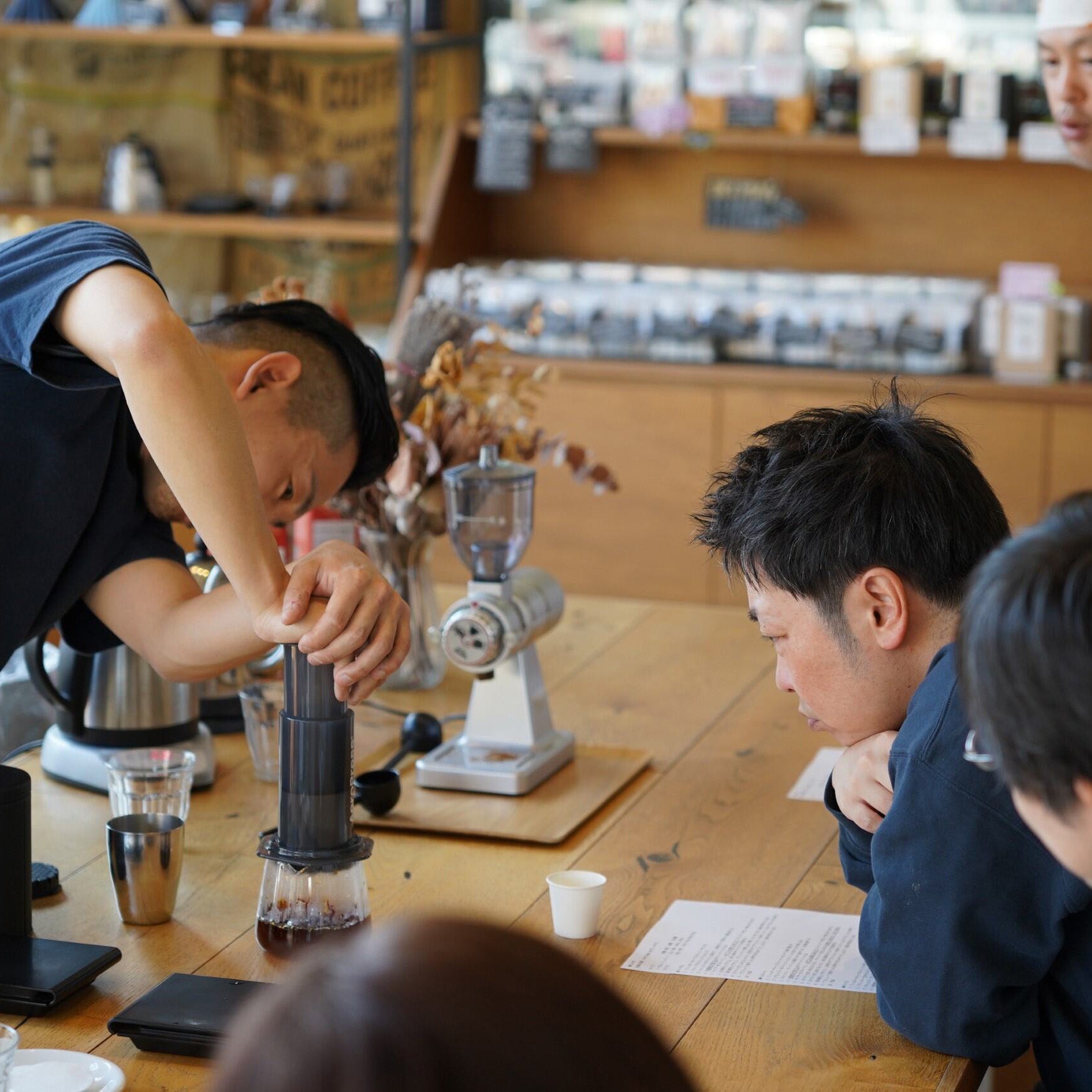コーヒー抽出体験 参加チケット – FLATWHITE COFFEE FACTORY