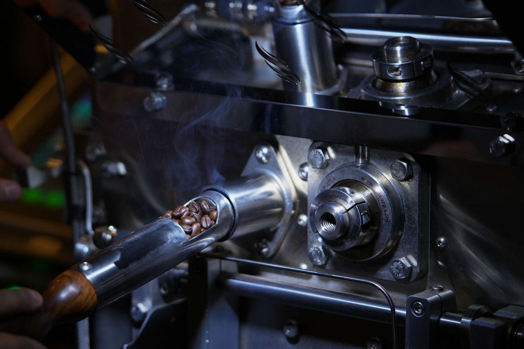 自社焙煎のコーヒー