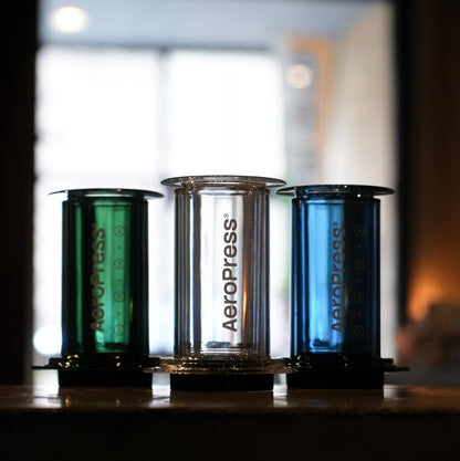 エアロプレスクリアとカラー