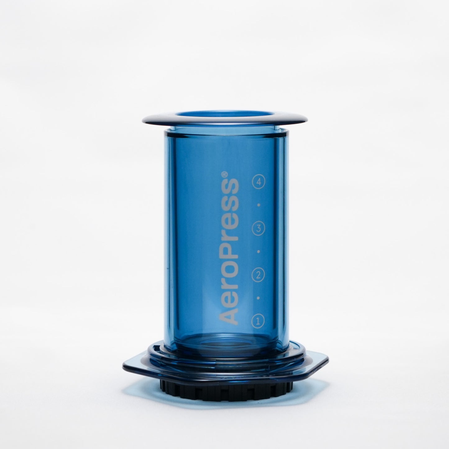エアロプレスのクリアブルー
