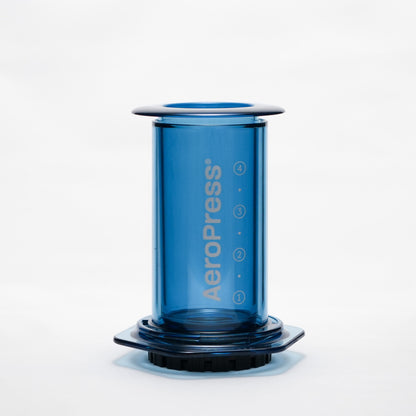 エアロプレスのクリアブルー