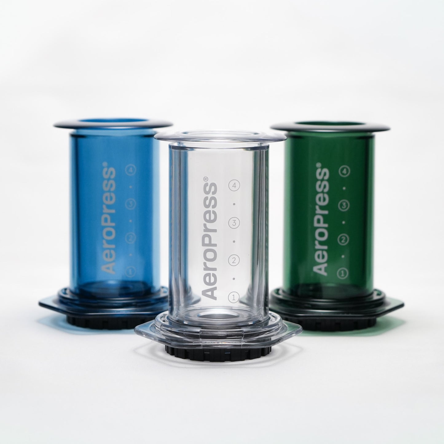 エアロプレスクリアとカラー