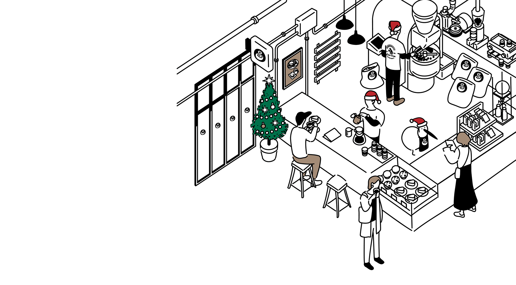 FLATWHITE COFFEE FACTORY anime