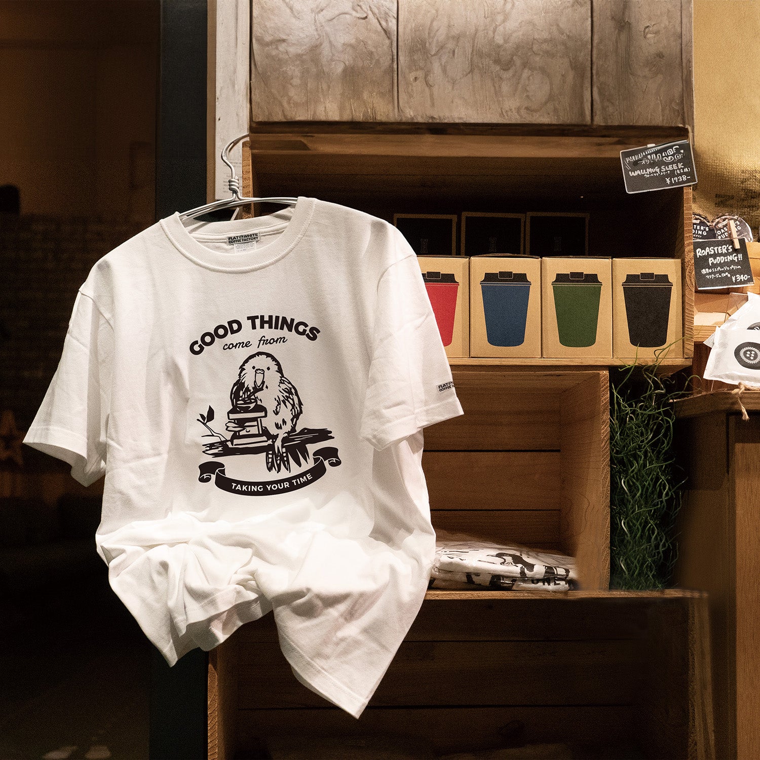 コーヒー豆おすすめ通販『オリジナルTシャツ2026』｜FLATWHITE COFFEE